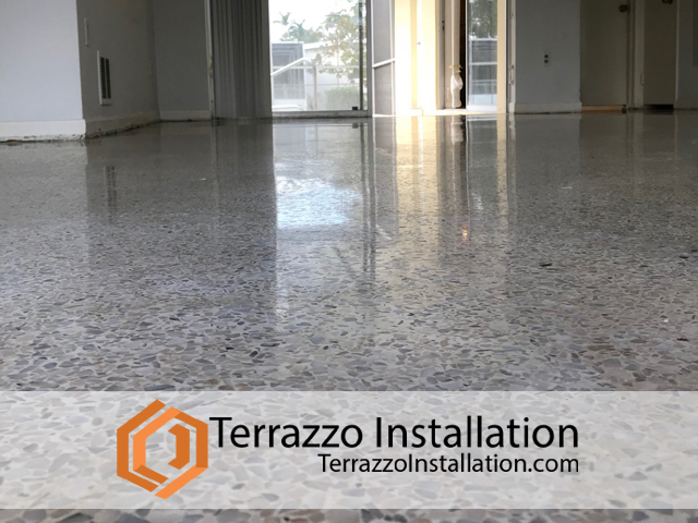 Terrazzo Floor Cleaning Process Fort Lauderdale