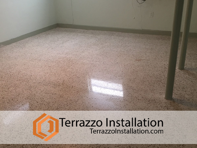 Terrazzo Tile Floor Repaired Fort Lauderdale