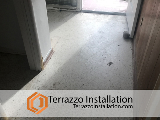 Terrazzo Tile Restoration and Sealing Fort Lauderdale