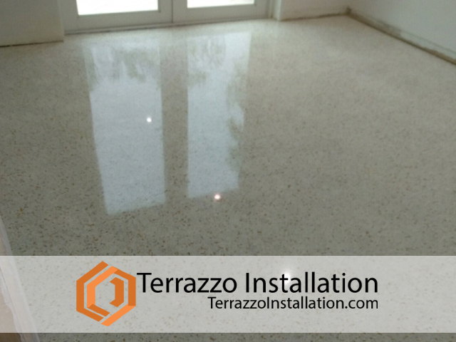 Terrazzo Tile Restoration Process Fort Lauderdale