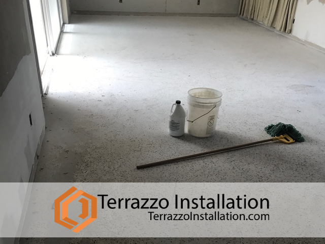 Terrazzo Floor Polishing Process Fort Lauderdale