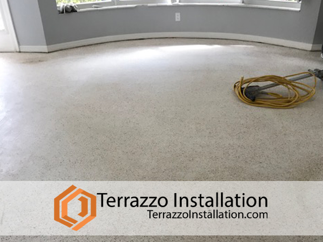 Polishing Terrazzo Floor Process Fort Lauderdale